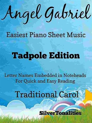 cover image of Angel Gabriel Easiest Piano Sheet Music Tadpole Edition